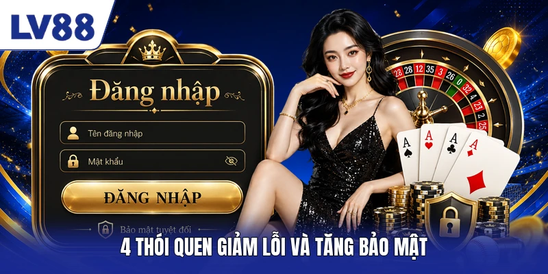4 thói quen giảm lỗi và tăng bảo mật