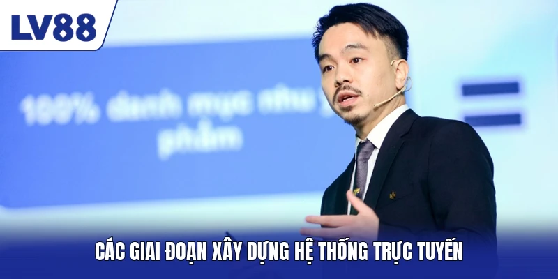 Các giai đoạn xây dựng hệ thống trực tuyến